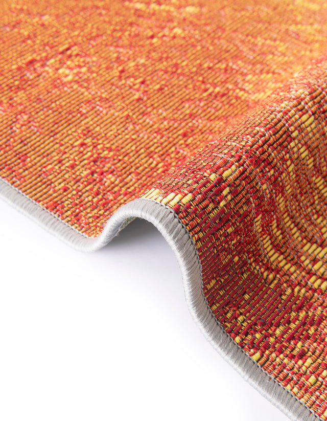Multicolor 10' x 10' Outdoor Modern Square Rug