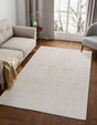 Ivory 5' 1 x 7' 10 Boutique Rectangle Area Rug Chenille Polyester Cotton Traditional Oriental Inspired Classical Carpet for Living Rooms Dining Office Space Interior Design for Sale at Rug Engine