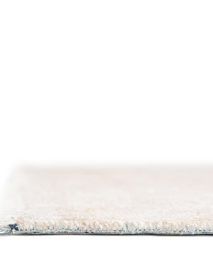 Ivory 7' 10 x 10' Boutique Rectangle Area Rug Chenille Polyester Cotton Traditional Oriental Inspired Classical Carpet for Living Rooms Dining Office Space Interior Design for Sale at Rug Engine