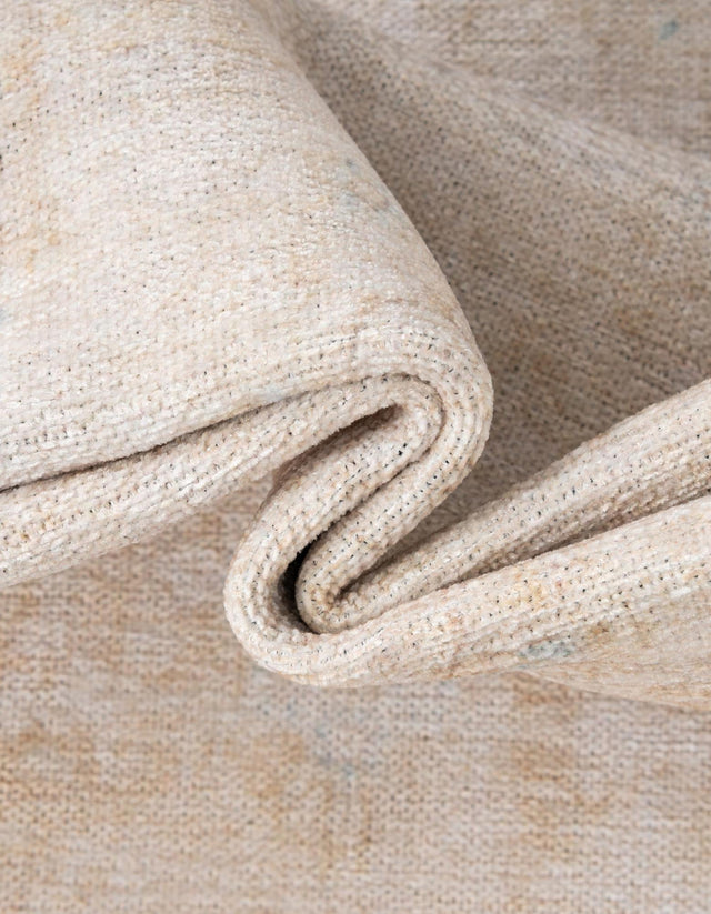 Ivory 5' 1 x 7' 10 Boutique Rectangle Area Rug Chenille Polyester Cotton Traditional Oriental Inspired Classical Carpet for Living Rooms Dining Office Space Interior Design for Sale at Rug Engine