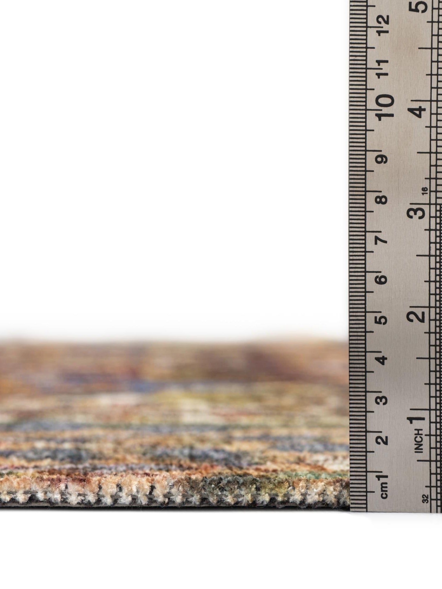Multicolor 2' x 8' Boutique Runner Area Rug Chenille Polyester Cotton Traditional Oriental Inspired Classical Carpet for Living Rooms Dining Office Space Interior Design for Sale at Rug Engine