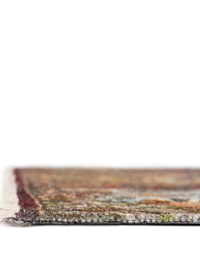 Multicolor 2' x 6' 1 Boutique Runner Area Rug Chenille Polyester Cotton Traditional Oriental Inspired Classical Carpet for Living Rooms Dining Office Space Interior Design for Sale at Rug Engine