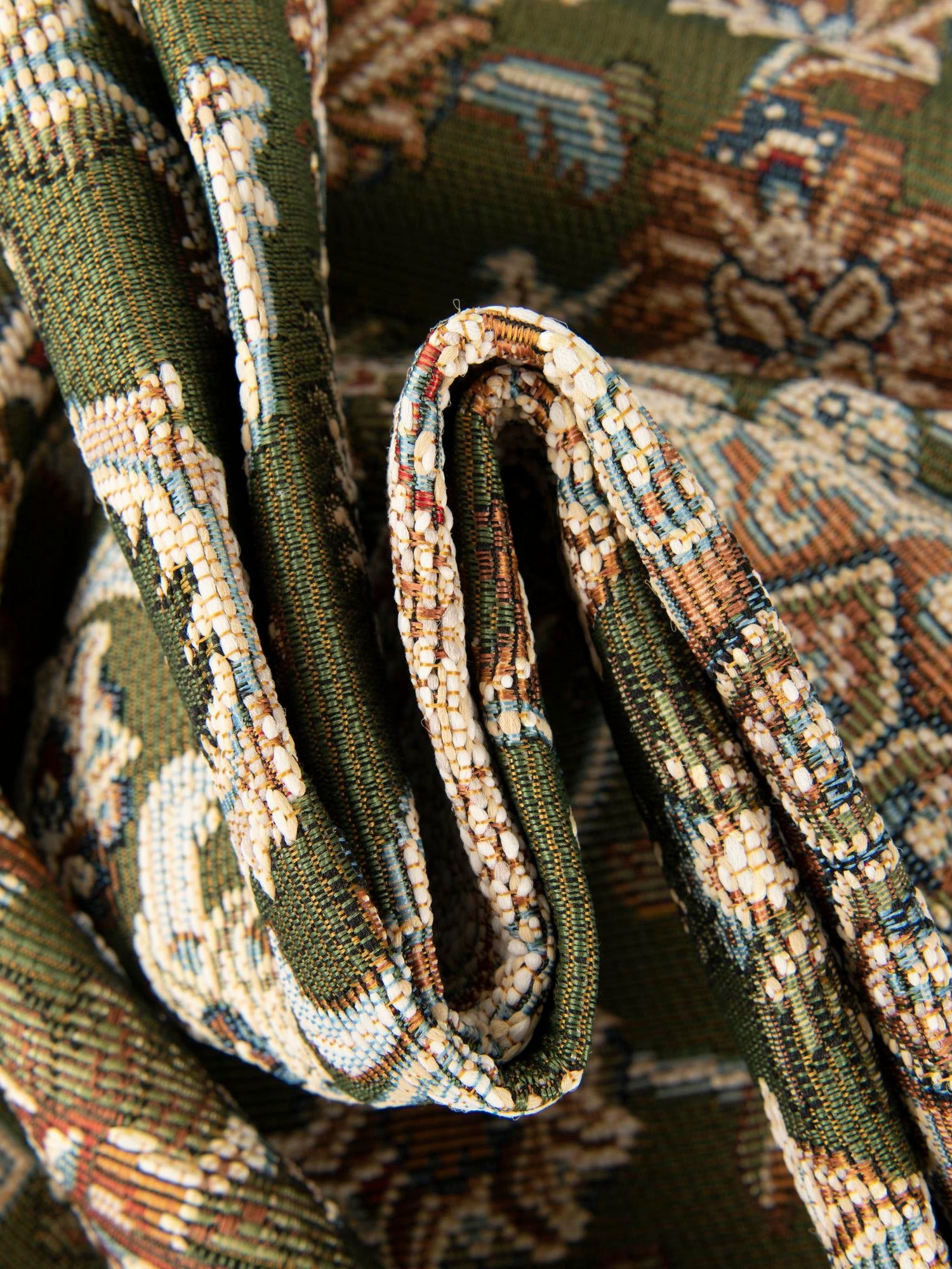 Green 4' 1 x 6' 1 Outdoor Traditional Rectangle Area Rug Weather Resistant for Patio, Deck, Terrace, Balcony, Porch Classical Design Outside Carpet for Sale at Rug Engine