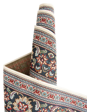 Ivory 2' 7 x 10' Outdoor Traditional Runner Area Rug Weather Resistant for Patio, Deck, Terrace, Balcony, Porch Classical Design Outside Carpet for Sale at Rug Engine