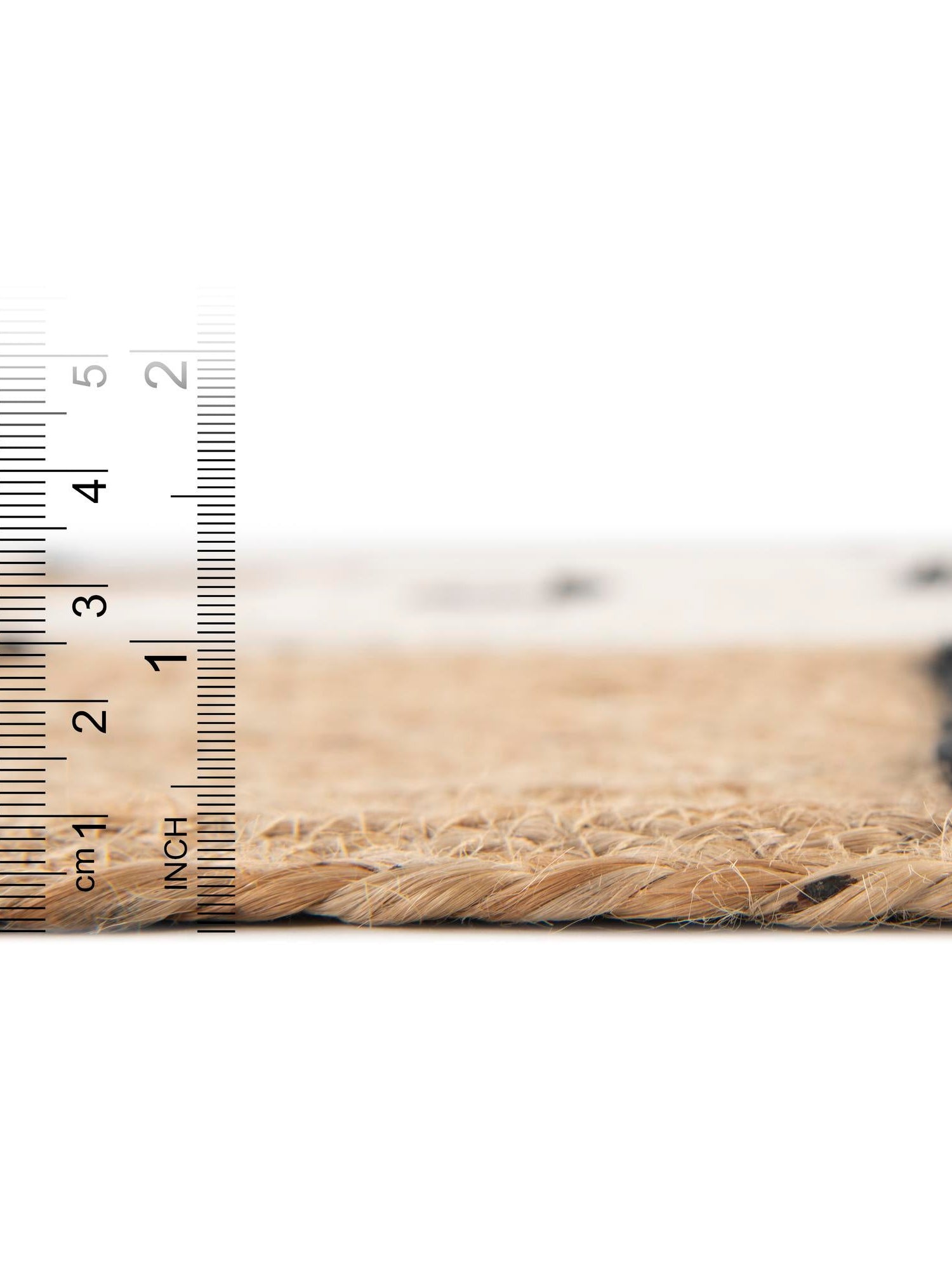 Natural and Ivory 6' 1 x 6' 1 Kids Braided Jute Round Area Rug for Baby Nursery, Toddler Playroom,  Bedrooms All Natural Eco-Friendly Sustainable Carpet for Sale at Rug Engine