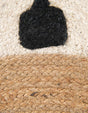 Natural and Ivory 3' 1 x 3' 1 Kids Braided Jute Round Rug
