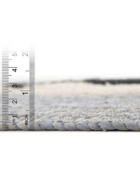 Gray 4' 1 x 4' 1 Kids Braided Jute Round Area Rug for Baby Nursery, Toddler Playroom,  Bedrooms All Natural Eco-Friendly Sustainable Carpet for Sale at Rug Engine
