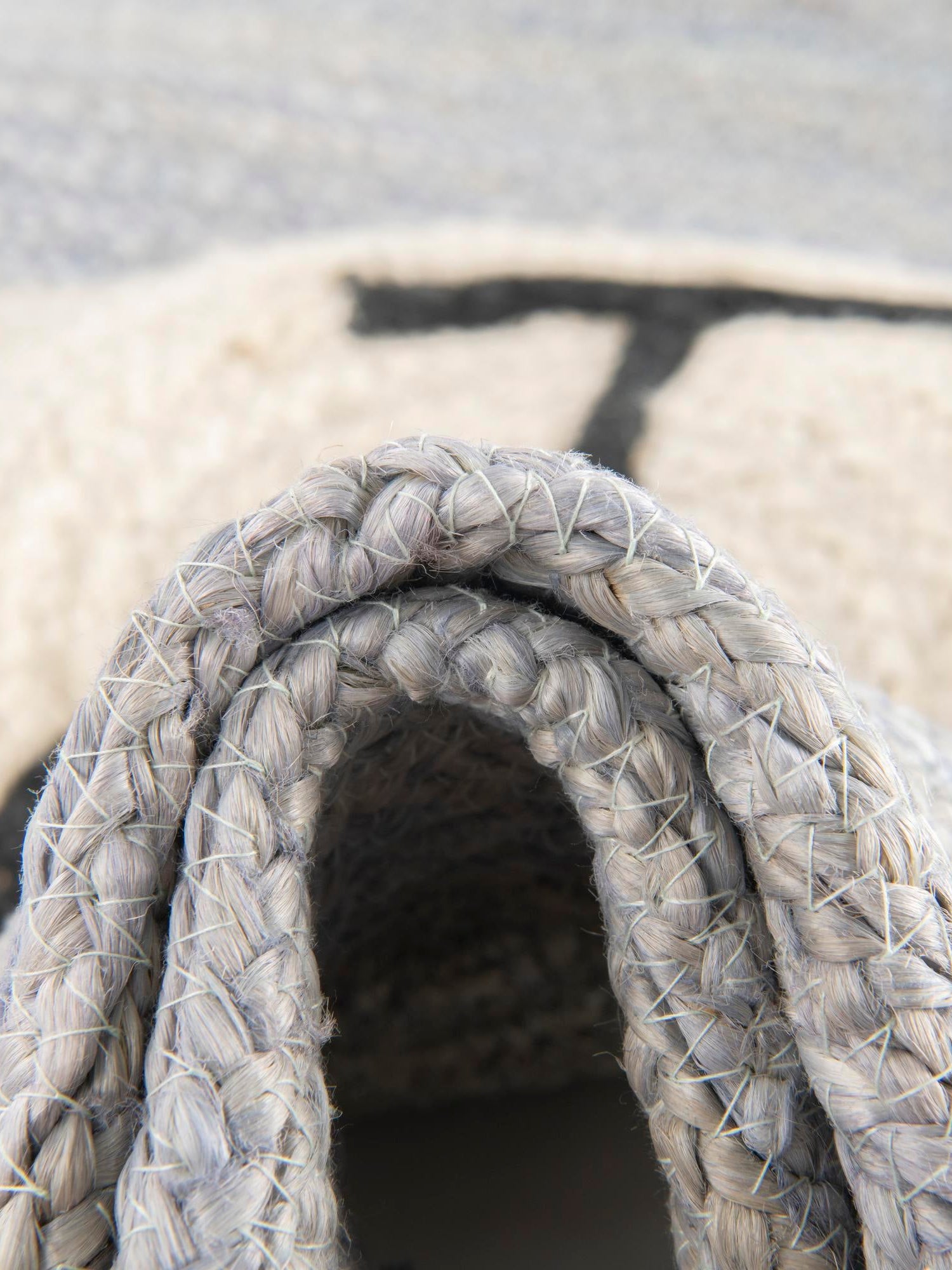 Gray 4' 1 x 4' 1 Kids Braided Jute Round Area Rug for Baby Nursery, Toddler Playroom,  Bedrooms All Natural Eco-Friendly Sustainable Carpet for Sale at Rug Engine