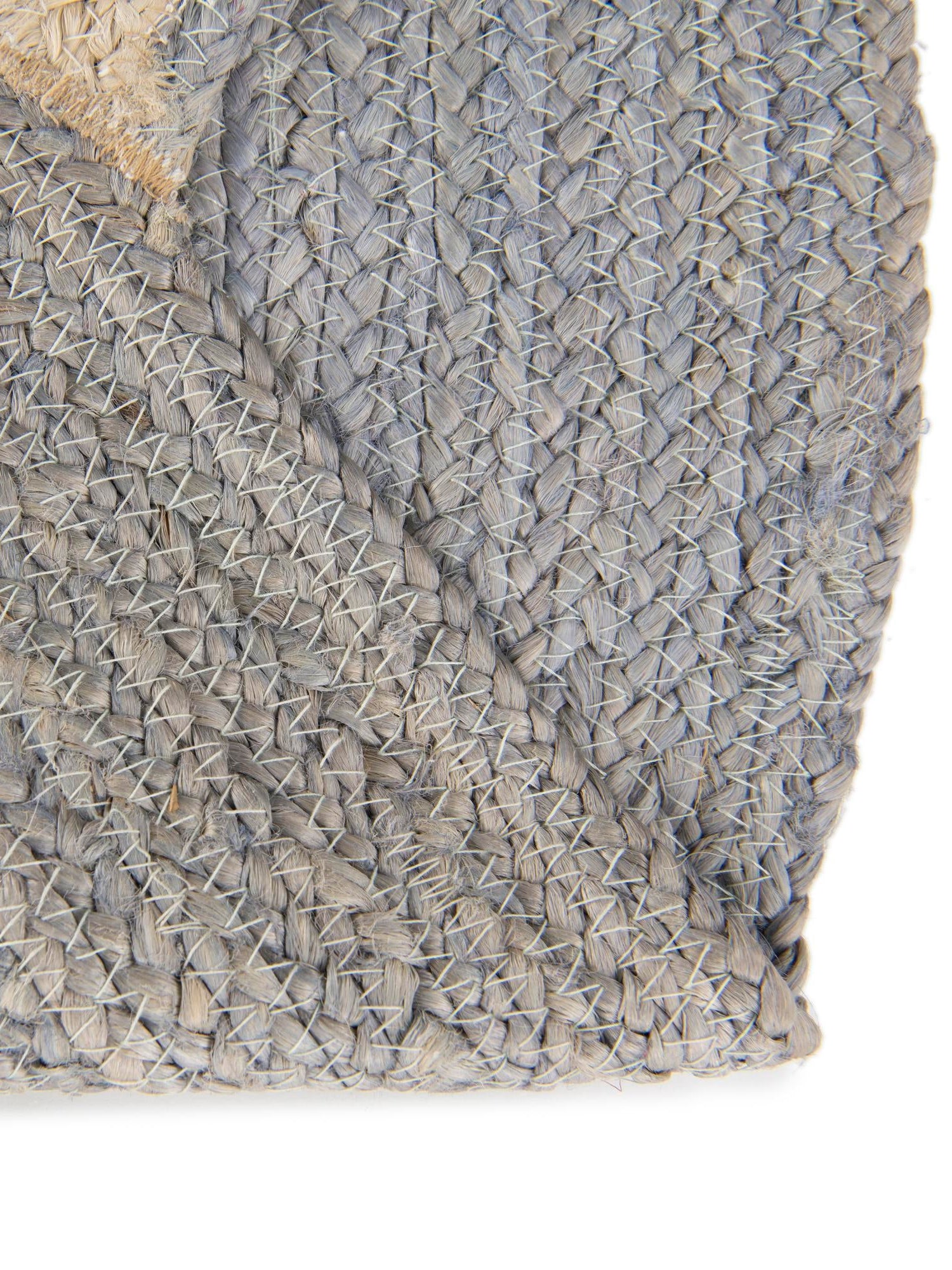 Gray 5' 1 x 5' 1 Kids Braided Jute Round Area Rug for Baby Nursery, Toddler Playroom,  Bedrooms All Natural Eco-Friendly Sustainable Carpet for Sale at Rug Engine