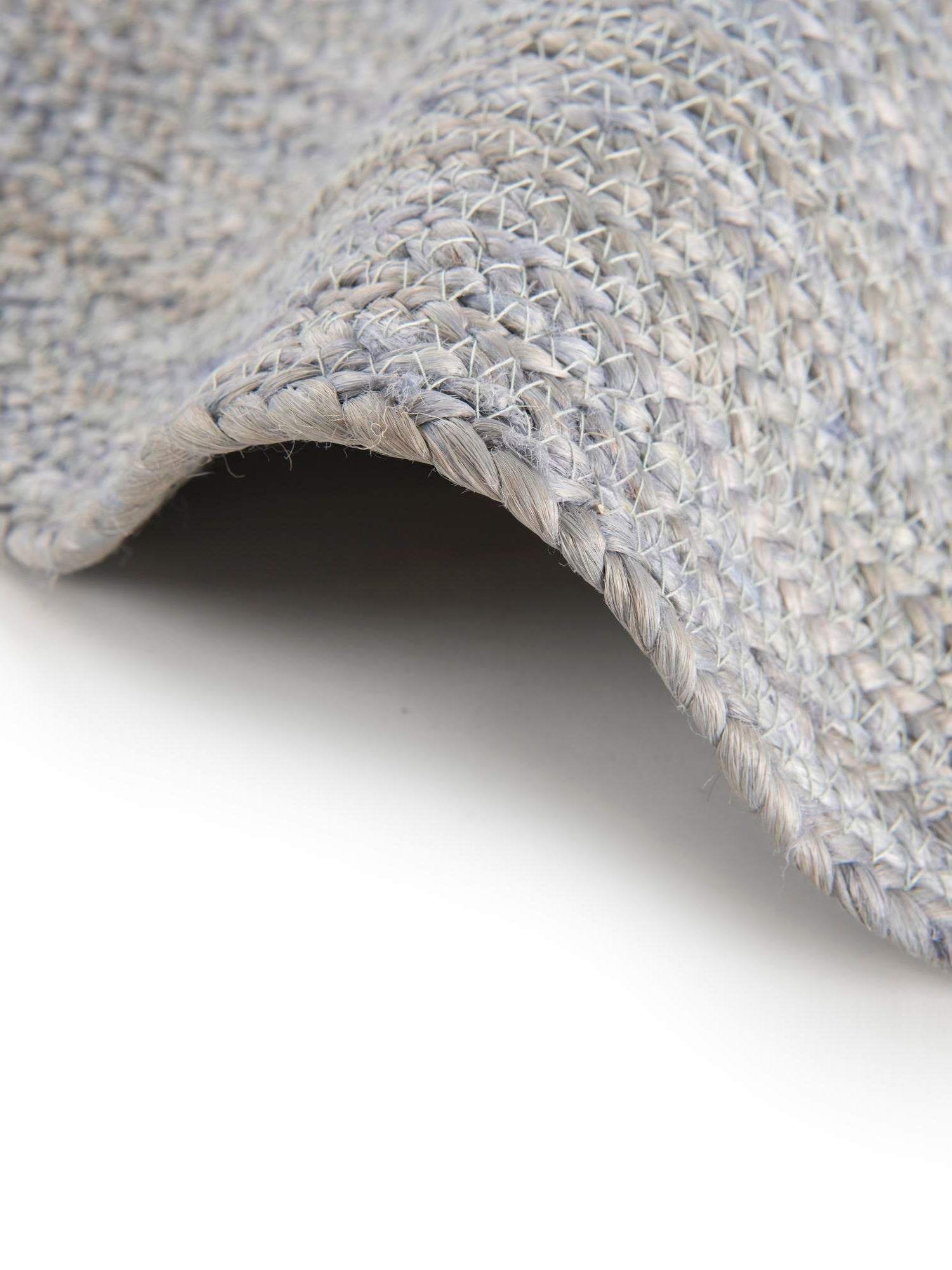 Gray 5' 1 x 5' 1 Kids Braided Jute Round Area Rug for Baby Nursery, Toddler Playroom,  Bedrooms All Natural Eco-Friendly Sustainable Carpet for Sale at Rug Engine