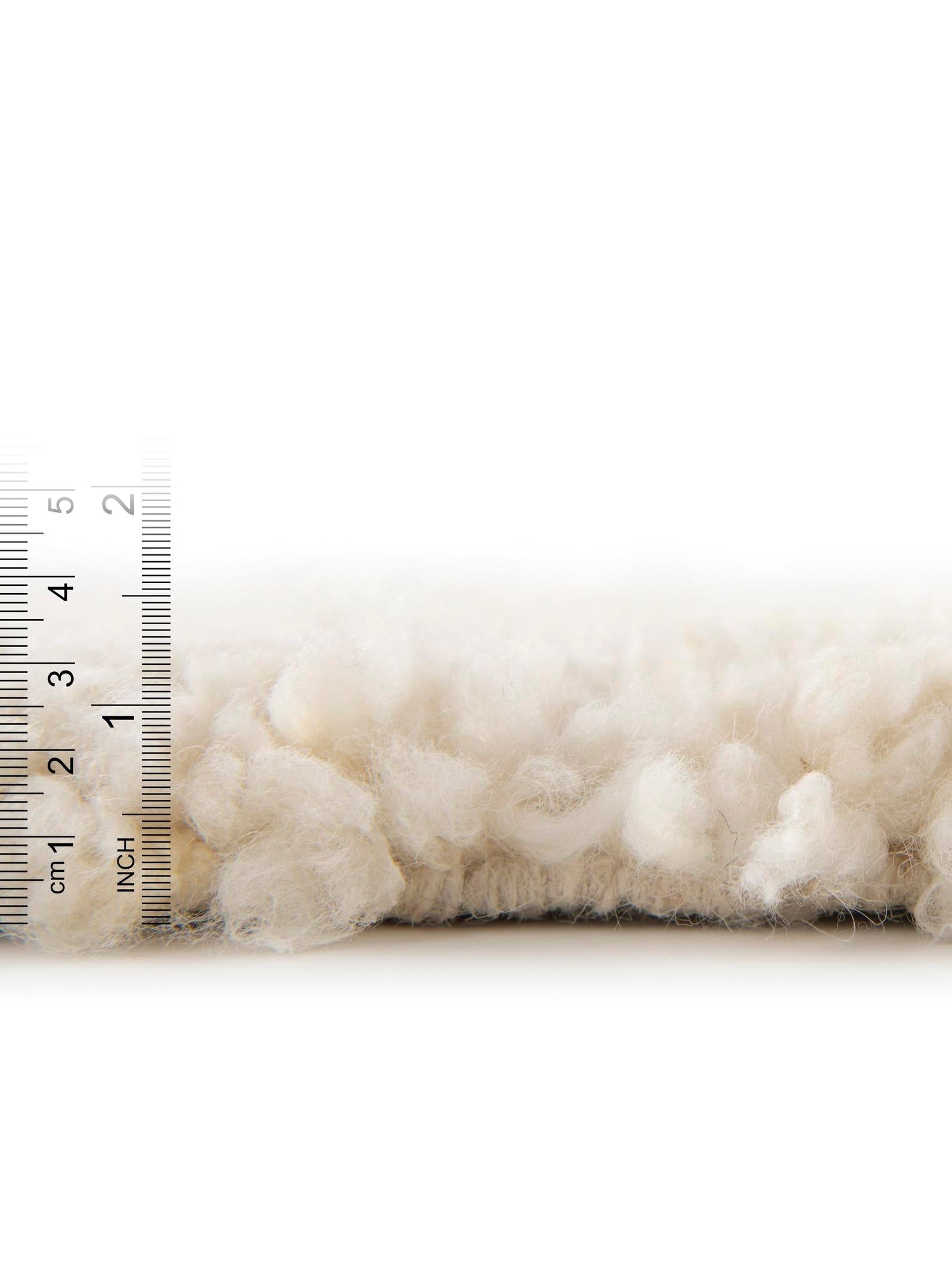 Moroccan Ivory 2' x 8' Haka Deluxe Shag Runner Area Rug Thick Soft Touch Fluffy & Plush Shaggy Pile Hand Woven New Zealand Wool Carpet for Sale at Rug Engine