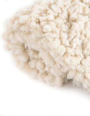 Moroccan Ivory 2' x 8' Haka Deluxe Shag Runner Area Rug Thick Soft Touch Fluffy & Plush Shaggy Pile Hand Woven New Zealand Wool Carpet for Sale at Rug Engine