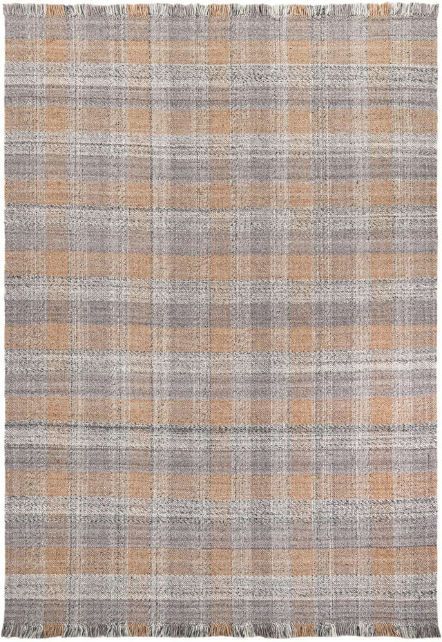 Washable Desert Gray 10' x 14' 1 Eco Plaid Indoor Outdoor Washable Rectangle Area Rug Easy to Clean Stain Resistant & Durable Weather Resistant for Patio, Deck, Terrace, Balcony, Porch 100% Recycled Plastic Bottles Carpet Mat for Sale at Rug Engine