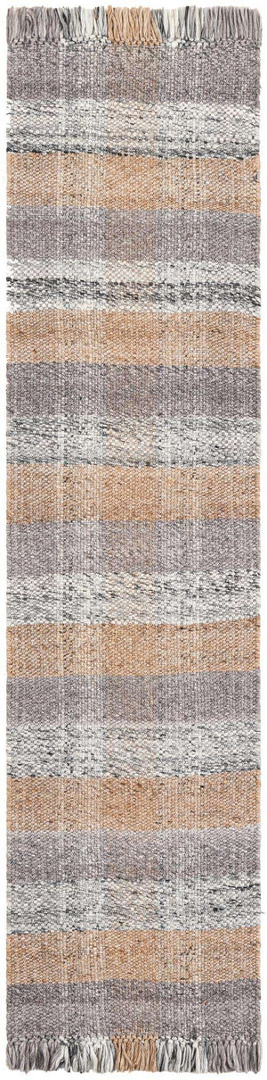 Washable Desert Gray 2' x 8' Eco Plaid Indoor Outdoor Washable Runner Area Rug Easy to Clean Stain Resistant & Durable Weather Resistant for Patio, Deck, Terrace, Balcony, Porch 100% Recycled Plastic Bottles Carpet Mat for Sale at Rug Engine