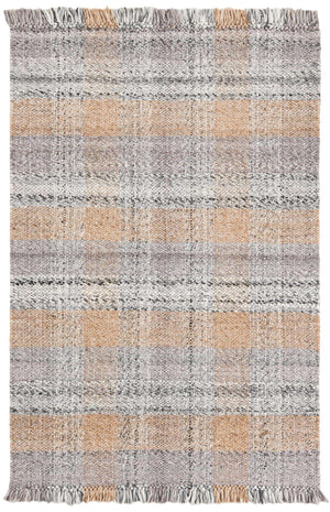 Washable Desert Gray 4' 1 x 6' 1 Eco Plaid Indoor Outdoor Washable Rectangle Area Rug Easy to Clean Stain Resistant & Durable Weather Resistant for Patio, Deck, Terrace, Balcony, Porch 100% Recycled Plastic Bottles Carpet Mat for Sale at Rug Engine