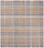 Washable Desert Gray 7' 10 x 7' 10 Eco Plaid Indoor Outdoor Washable Square Area Rug Easy to Clean Stain Resistant & Durable Weather Resistant for Patio, Deck, Terrace, Balcony, Porch 100% Recycled Plastic Bottles Carpet Mat for Sale at Rug Engine