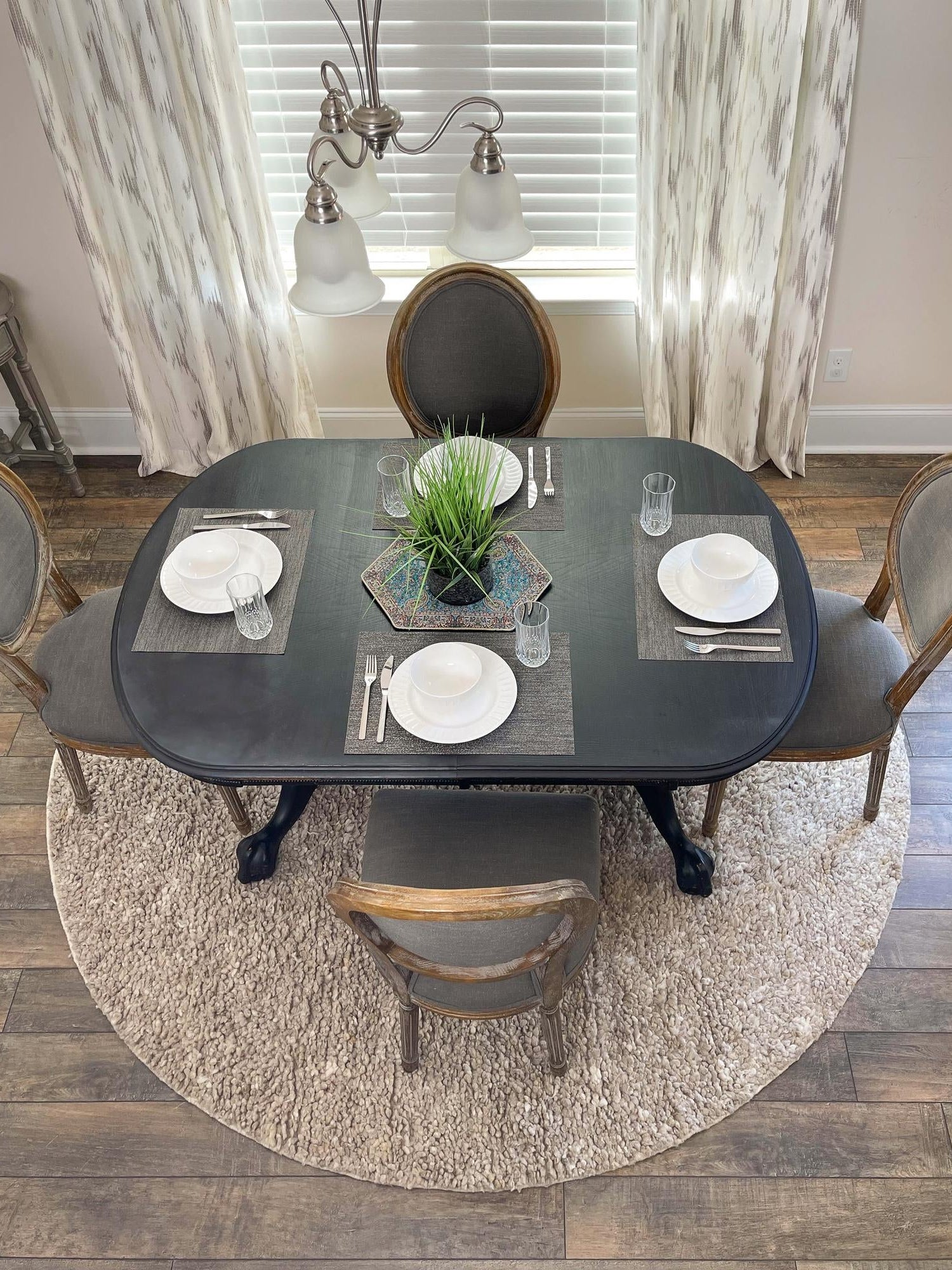 Taupe 3' 1 x 3' 1 Haka Deluxe Shag Round Area Rug Thick Soft Touch Fluffy & Plush Shaggy Pile Hand Woven New Zealand Wool Carpet for Sale at Rug Engine