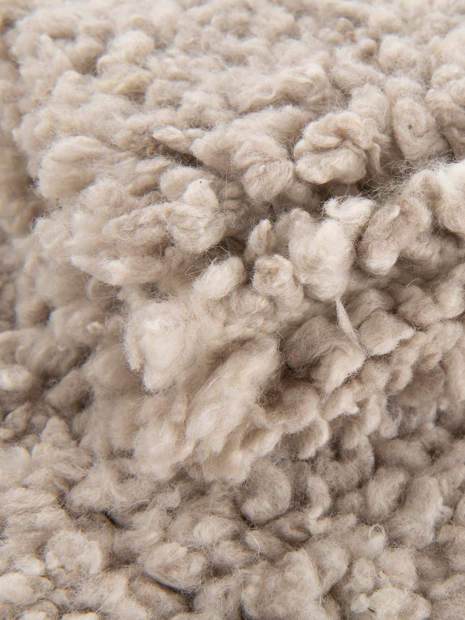 Taupe 2' x 5' 1 Haka Deluxe Shag Runner Area Rug Thick Soft Touch Fluffy & Plush Shaggy Pile Hand Woven New Zealand Wool Carpet for Sale at Rug Engine