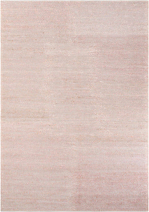 Pink and Gray 10' x 14' 1 Seaside Pearl Jute Rectangle Area Rug 60% Jute & 40% Wool All Natural Coastal Mood Carpet for Eco Friendly Home Interior Design for Sale at Rug Engine
