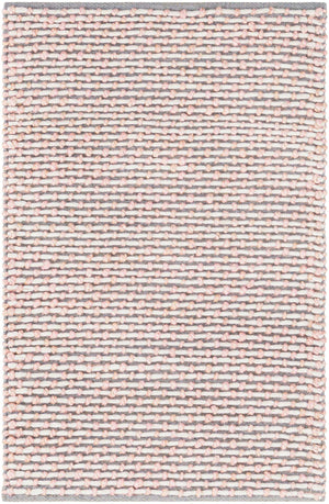 Pink and Gray 2' x 3' 1 Seaside Pearl Jute Rectangle Area Rug 60% Jute & 40% Wool All Natural Coastal Mood Carpet for Eco Friendly Home Interior Design for Sale at Rug Engine
