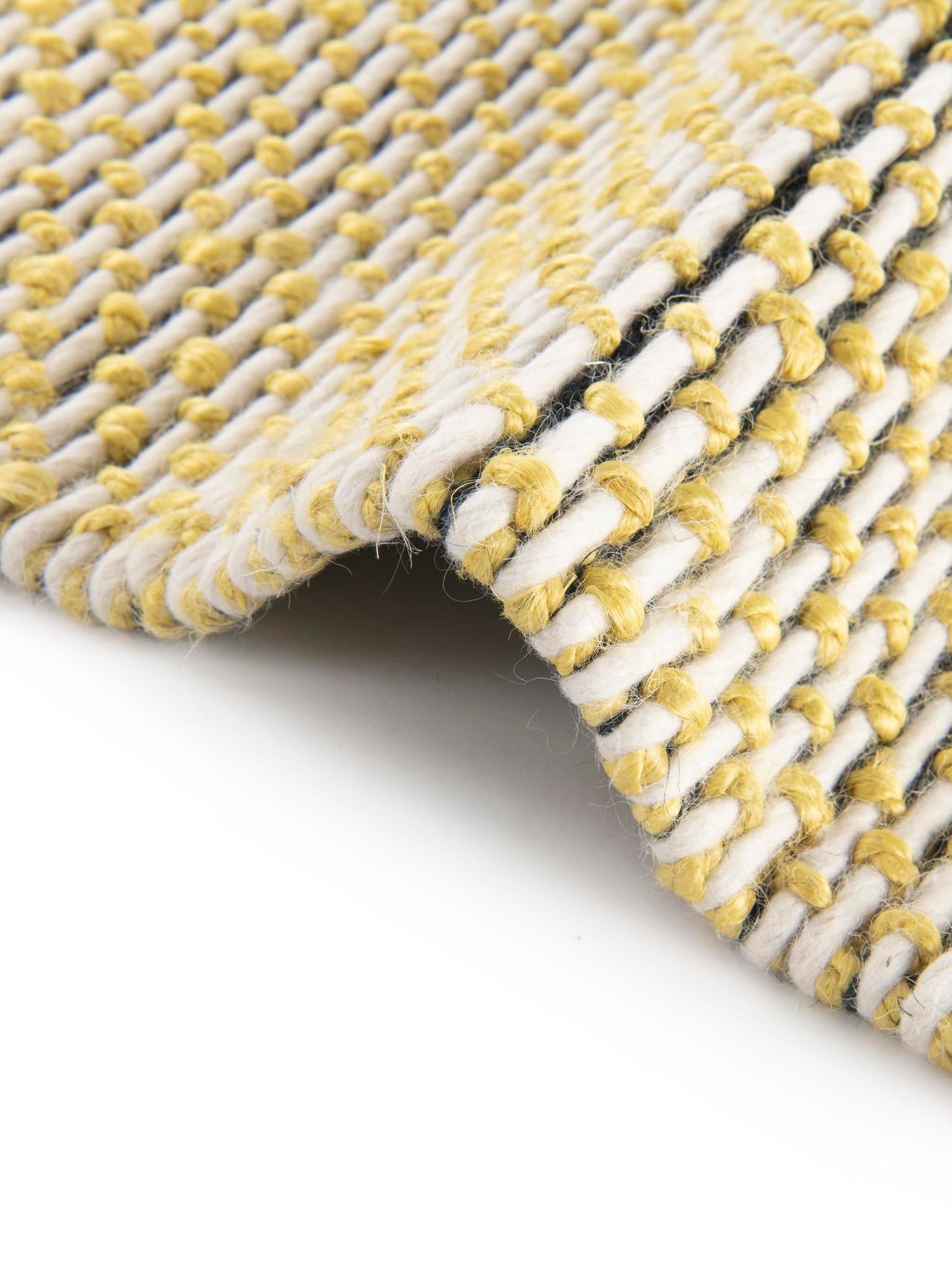 Yellow and Navy 9' x 12' Seaside Pearl Jute Rectangle Area Rug 60% Jute & 40% Wool All Natural Coastal Mood Carpet for Eco Friendly Home Interior Design for Sale at Rug Engine