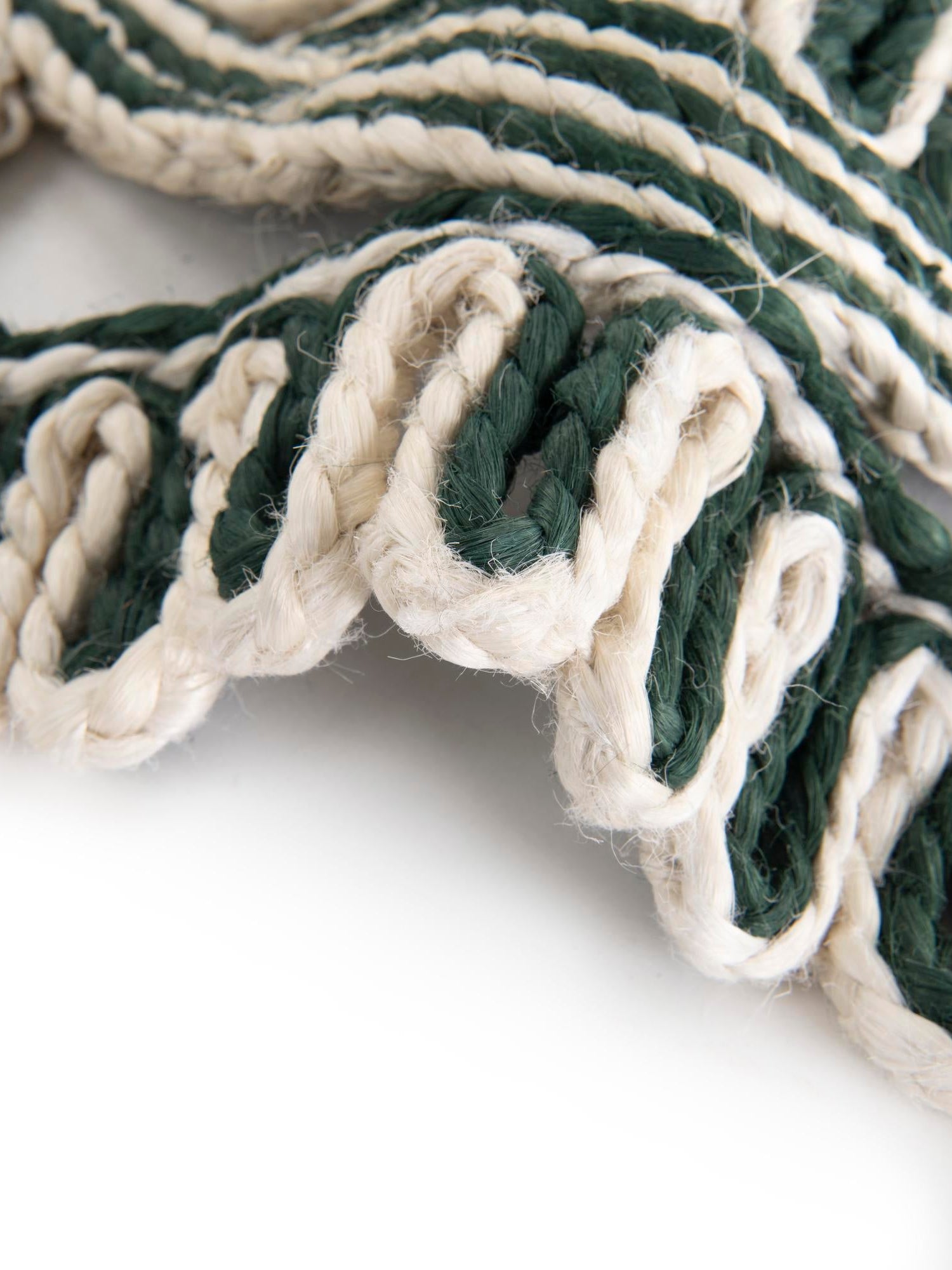 Green and White 2' x 2' Braided Jute Round Area Rug 100% Jute Hand Braided Natural Eco-Friendly Boho Style Carpet for Living Rooms Dining Office Space Dorms for Sale at Rug Engine