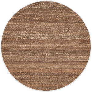 Sepia Brown 4' 1 x 4' 1 Palm Beach Jute Round Area Rug All Natural Eco-Friendly Carpet for Modern Minimalist Interior Design Home Decorating for Sale at Rug Engine