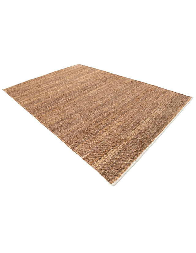 Sepia Brown 4' 1 x 6' 1 Palm Beach Jute Rectangle Area Rug All Natural Eco-Friendly Carpet for Modern Minimalist Interior Design Home Decorating for Sale at Rug Engine