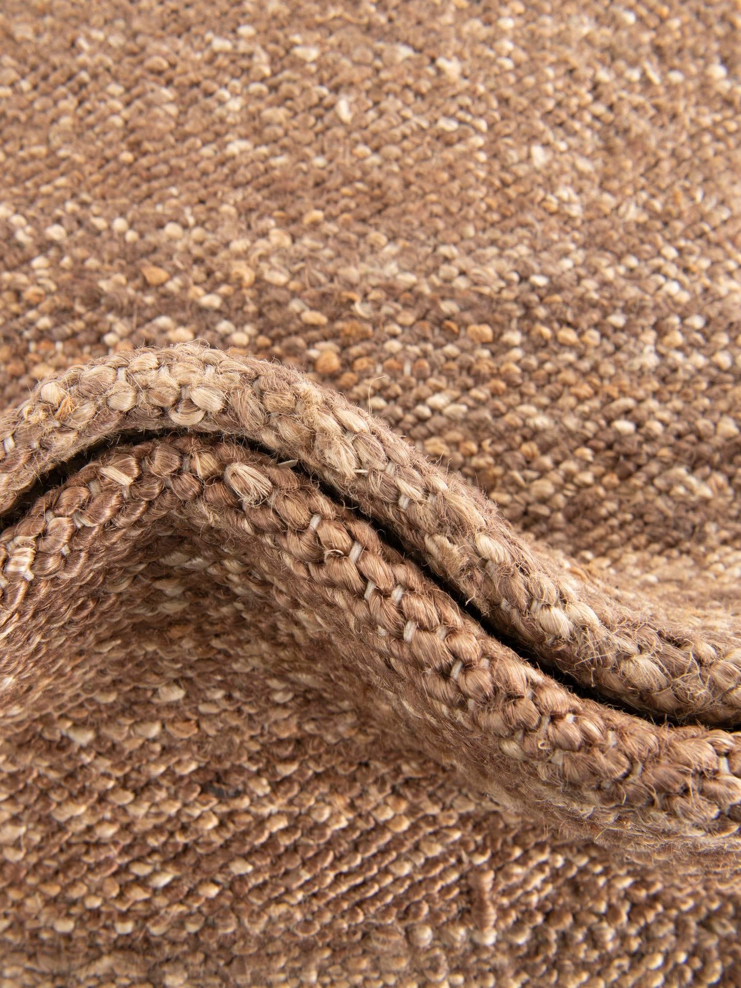 Sepia Brown 4' 1 x 6' 1 Palm Beach Jute Rectangle Area Rug All Natural Eco-Friendly Carpet for Modern Minimalist Interior Design Home Decorating for Sale at Rug Engine