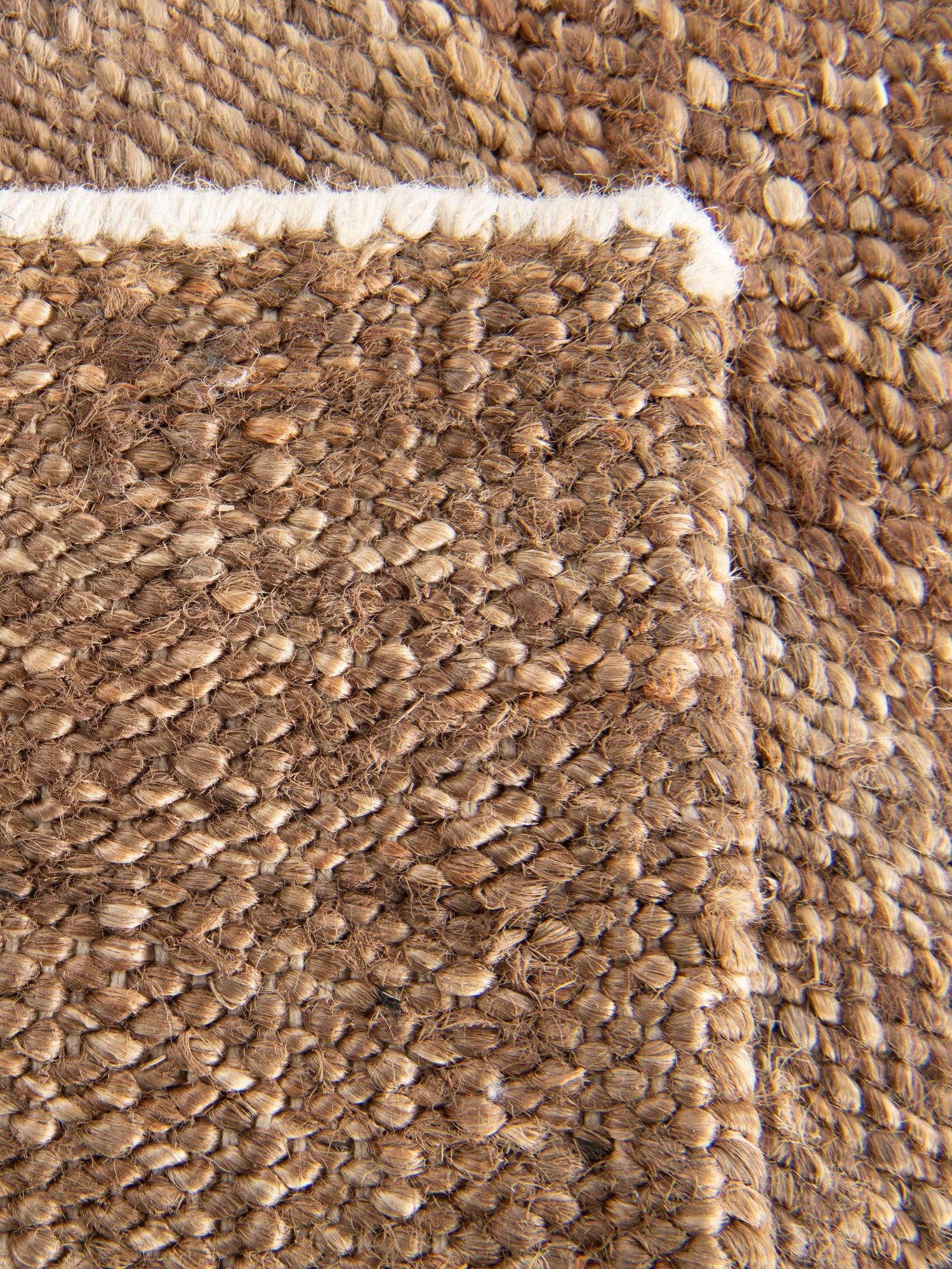 Sepia Brown 4' 1 x 6' 1 Palm Beach Jute Rectangle Area Rug All Natural Eco-Friendly Carpet for Modern Minimalist Interior Design Home Decorating for Sale at Rug Engine