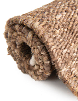 Sepia Brown 5' 1 x 8' Palm Beach Jute Rectangle Area Rug All Natural Eco-Friendly Carpet for Modern Minimalist Interior Design Home Decorating for Sale at Rug Engine