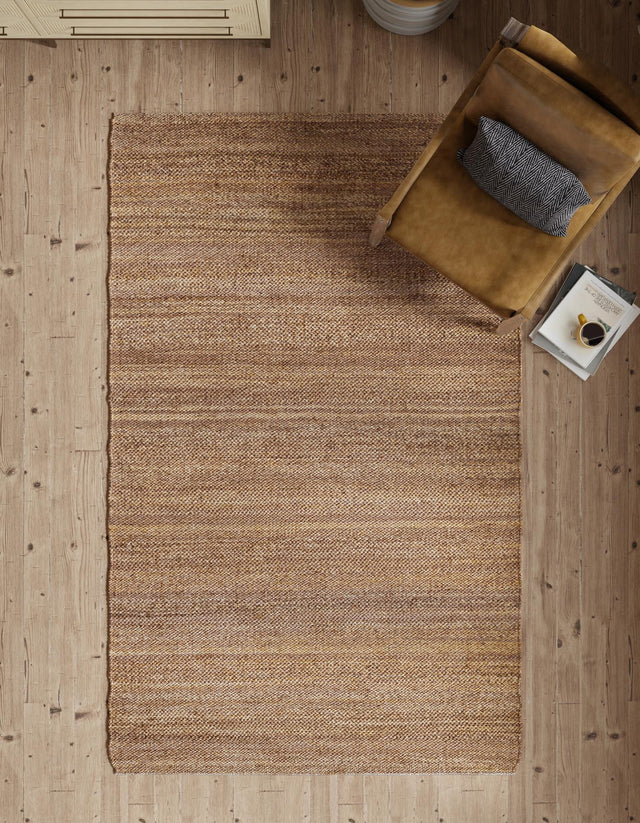 Sepia Brown 5' 1 x 8' Palm Beach Jute Rectangle Area Rug All Natural Eco-Friendly Carpet for Modern Minimalist Interior Design Home Decorating for Sale at Rug Engine