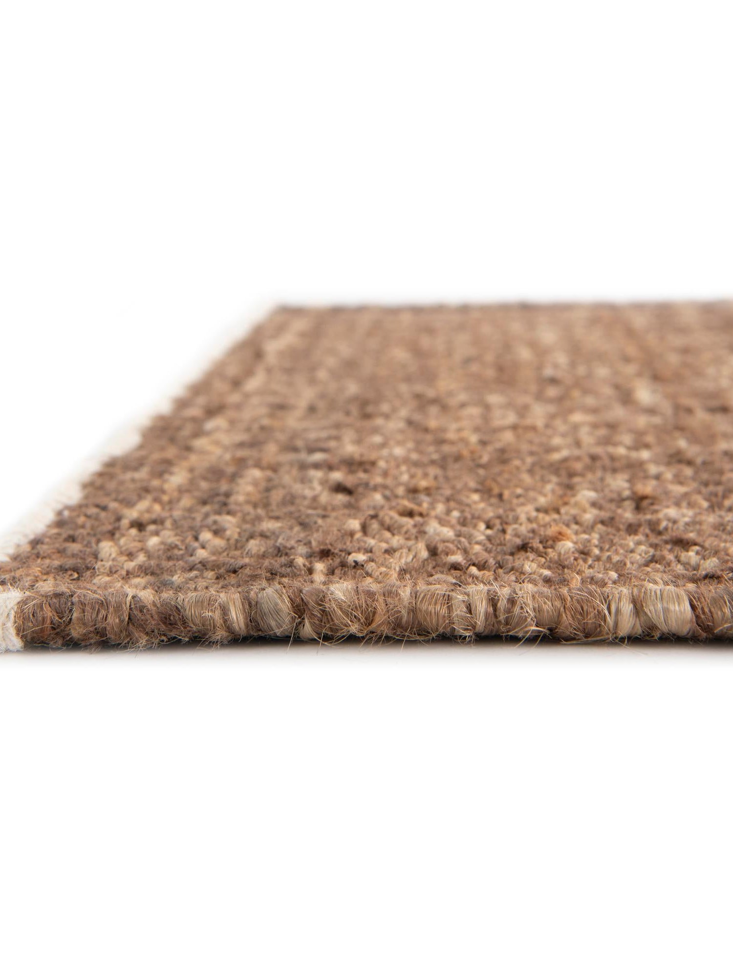 Sepia Brown 2' x 4' 1 Palm Beach Jute Runner Area Rug All Natural Eco-Friendly Carpet for Modern Minimalist Interior Design Home Decorating for Sale at Rug Engine