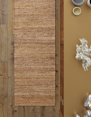 Sepia Brown 2' x 8' Palm Beach Jute Runner Area Rug All Natural Eco-Friendly Carpet for Modern Minimalist Interior Design Home Decorating for Sale at Rug Engine
