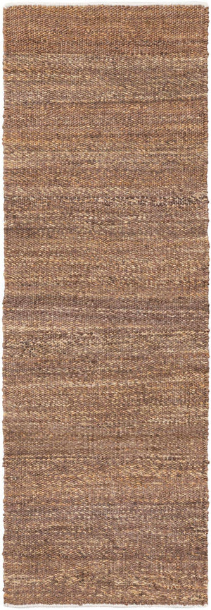 Sepia Brown 2' x 6' 1 Palm Beach Jute Runner Area Rug All Natural Eco-Friendly Carpet for Modern Minimalist Interior Design Home Decorating for Sale at Rug Engine