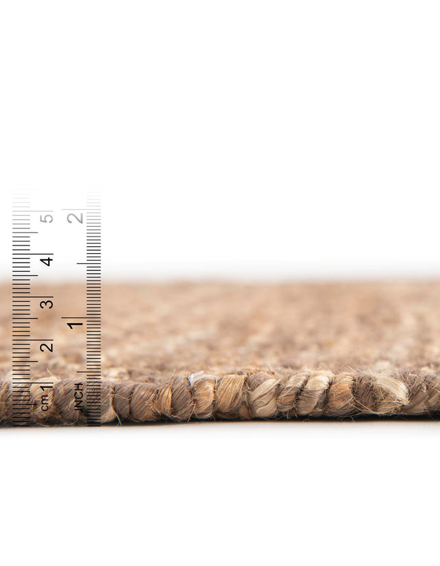 Sepia Brown 3' 1 x 3' 1 Palm Beach Jute Round Area Rug All Natural Eco-Friendly Carpet for Modern Minimalist Interior Design Home Decorating for Sale at Rug Engine