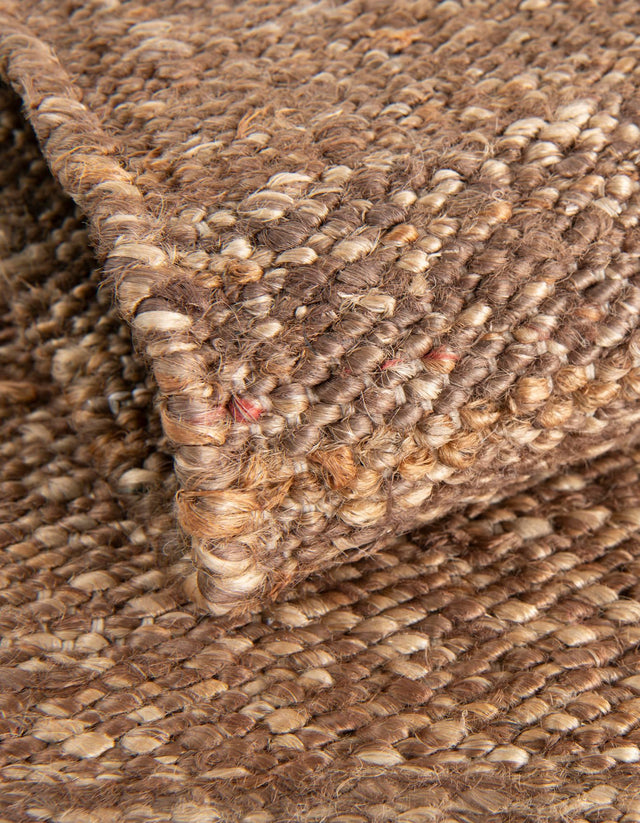Sepia Brown 3' 1 x 3' 1 Palm Beach Jute Round Area Rug All Natural Eco-Friendly Carpet for Modern Minimalist Interior Design Home Decorating for Sale at Rug Engine