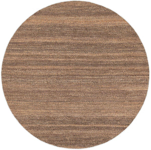 Sepia Brown 7' 10 x 7' 10 Palm Beach Jute Round Area Rug All Natural Eco-Friendly Carpet for Modern Minimalist Interior Design Home Decorating for Sale at Rug Engine