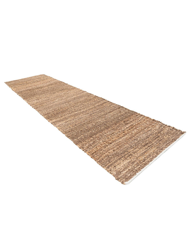 Sepia Brown 2' x 8' Palm Beach Jute Runner Area Rug All Natural Eco-Friendly Carpet for Modern Minimalist Interior Design Home Decorating for Sale at Rug Engine