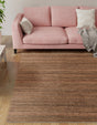 Sepia Brown 4' 1 x 4' 1 Palm Beach Jute Square Area Rug All Natural Eco-Friendly Carpet for Modern Minimalist Interior Design Home Decorating for Sale at Rug Engine