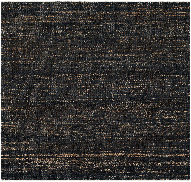 Midnight Denim Blue 4' 1 x 4' 1 Palm Beach Jute Square Area Rug All Natural Eco-Friendly Carpet for Modern Minimalist Interior Design Home Decorating for Sale at Rug Engine