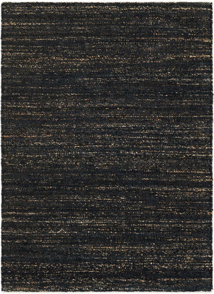 Midnight Denim Blue 4' 1 x 6' 1 Palm Beach Jute Rectangle Area Rug All Natural Eco-Friendly Carpet for Modern Minimalist Interior Design Home Decorating for Sale at Rug Engine