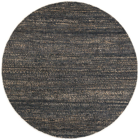Midnight Denim Blue 5' 3 x 5' 3 Palm Beach Jute Round Area Rug All Natural Eco-Friendly Carpet for Modern Minimalist Interior Design Home Decorating for Sale at Rug Engine