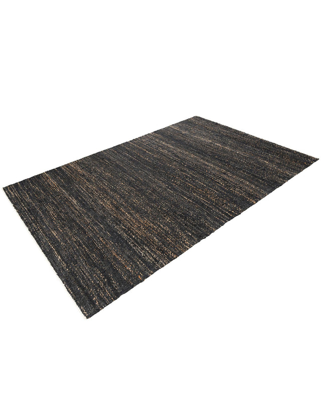 Midnight Denim Blue 5' 1 x 8' Palm Beach Jute Rectangle Area Rug All Natural Eco-Friendly Carpet for Modern Minimalist Interior Design Home Decorating for Sale at Rug Engine
