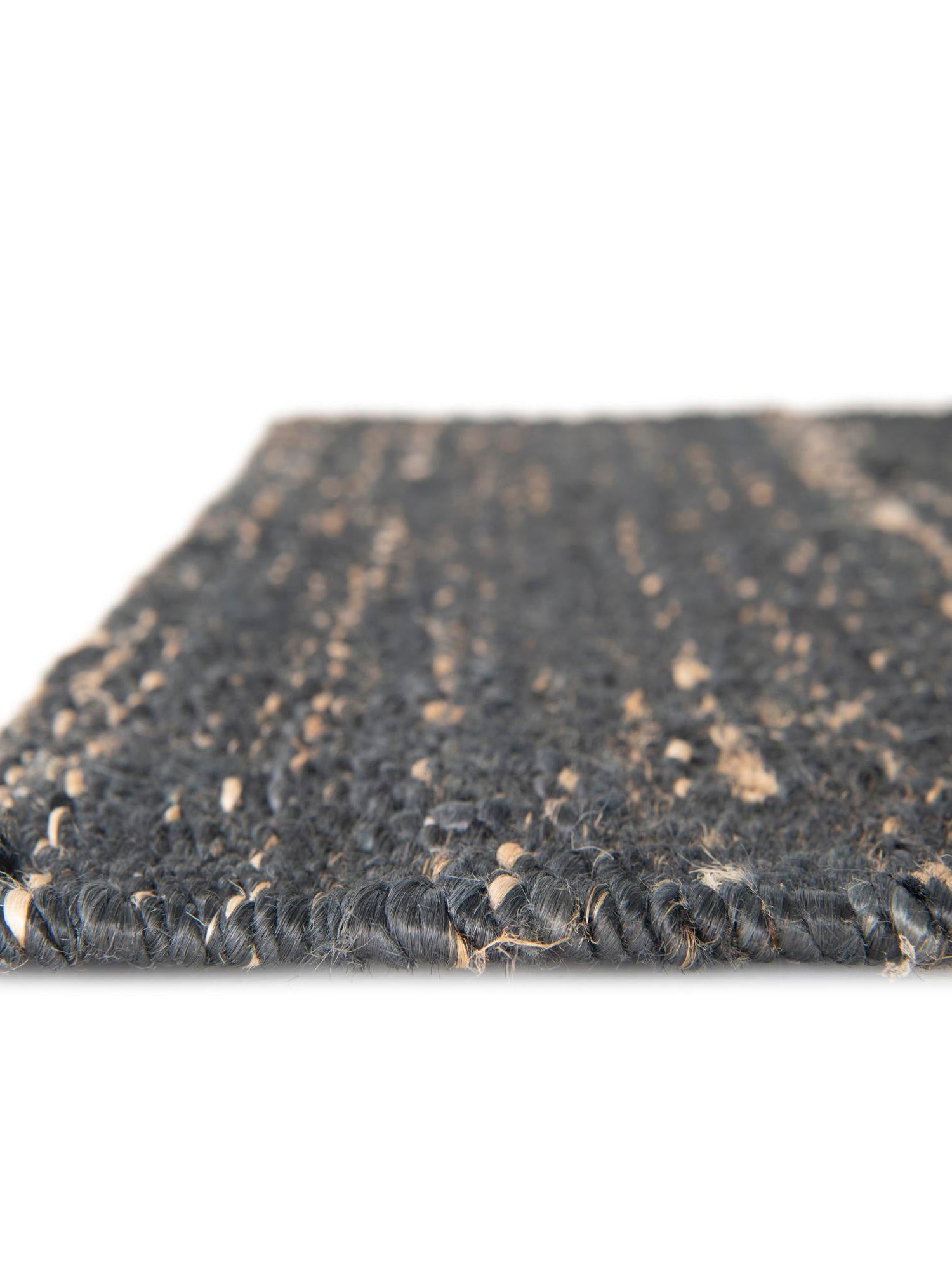 Midnight Denim Blue 2' x 8' Palm Beach Jute Runner Area Rug All Natural Eco-Friendly Carpet for Modern Minimalist Interior Design Home Decorating for Sale at Rug Engine