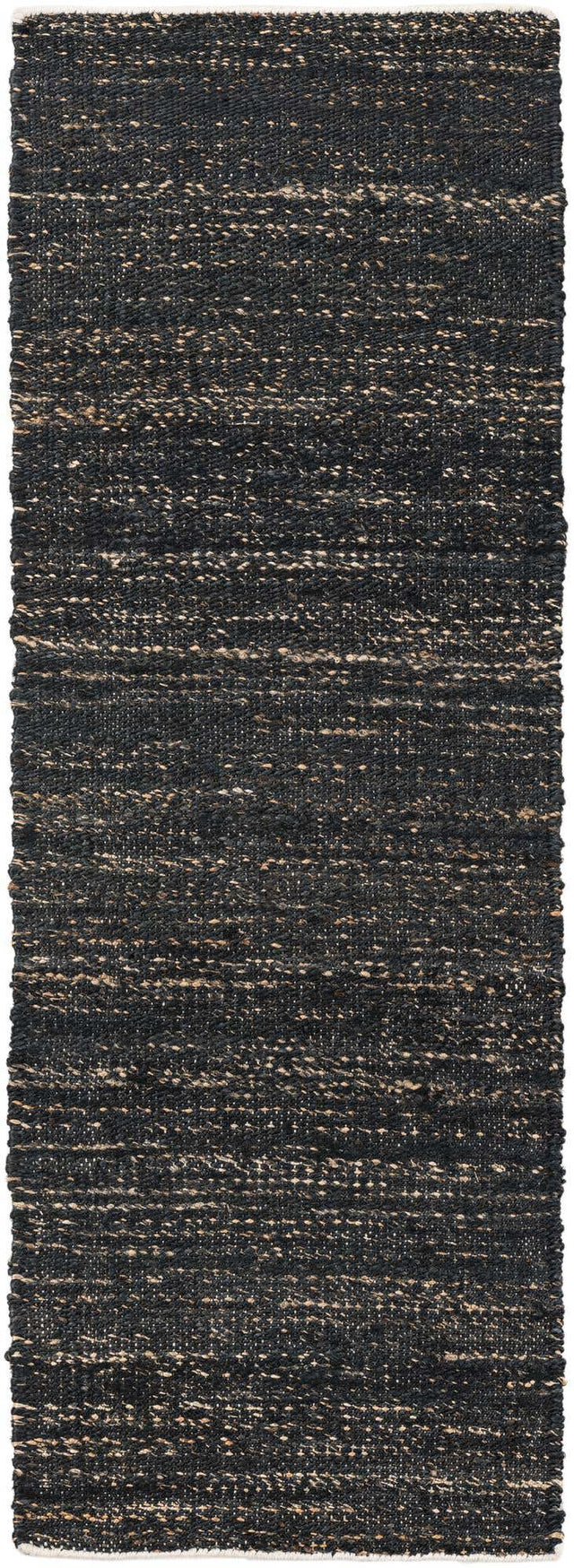 Midnight Denim Blue 2' x 6' 1 Palm Beach Jute Runner Area Rug All Natural Eco-Friendly Carpet for Modern Minimalist Interior Design Home Decorating for Sale at Rug Engine