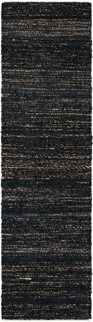Midnight Denim Blue 2' x 8' Palm Beach Jute Runner Area Rug All Natural Eco-Friendly Carpet for Modern Minimalist Interior Design Home Decorating for Sale at Rug Engine