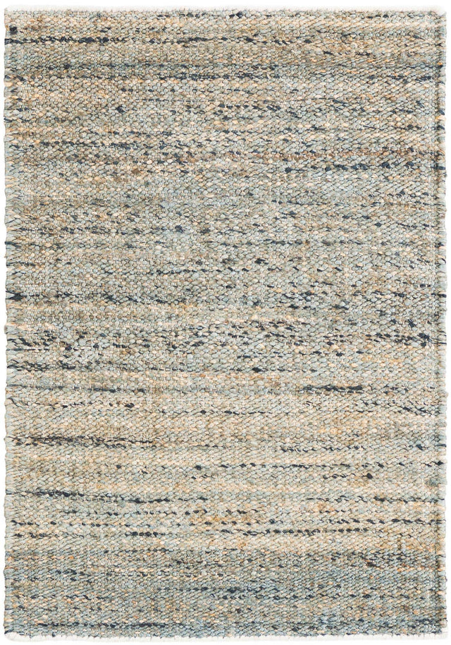 Seaglass Blue 2' 2 x 3' 1 Palm Beach Jute Rectangle Area Rug All Natural Eco-Friendly Carpet for Modern Minimalist Interior Design Home Decorating for Sale at Rug Engine