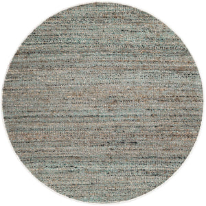 Seaglass Blue 4' 1 x 4' 1 Palm Beach Jute Round Area Rug All Natural Eco-Friendly Carpet for Modern Minimalist Interior Design Home Decorating for Sale at Rug Engine