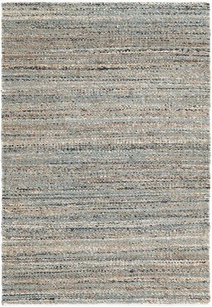 Seaglass Blue 4' 1 x 6' 1 Palm Beach Jute Rectangle Area Rug All Natural Eco-Friendly Carpet for Modern Minimalist Interior Design Home Decorating for Sale at Rug Engine